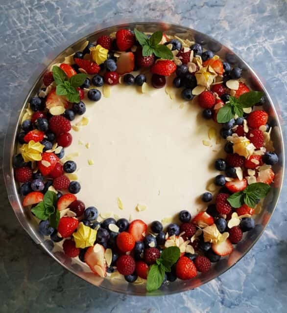 Toorjuustukook maasikatega